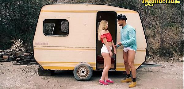  CHICAS LOCA - Selvaggia Ramon Nomar - Outdoor Banging With Latino Daddy For Sexy Russian Teen